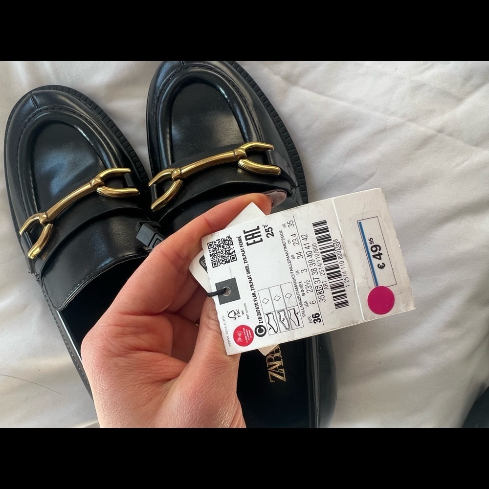 Zara loafers
